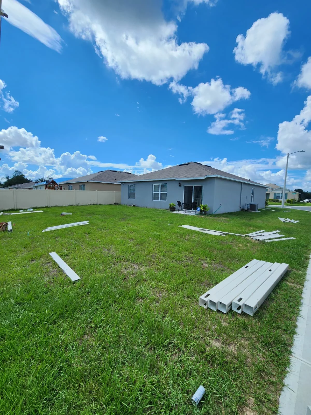 Backyard Before